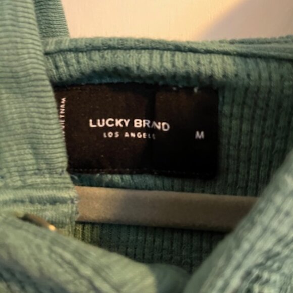 Lucky Brand Waffle Hoody - Picture 4 of 4